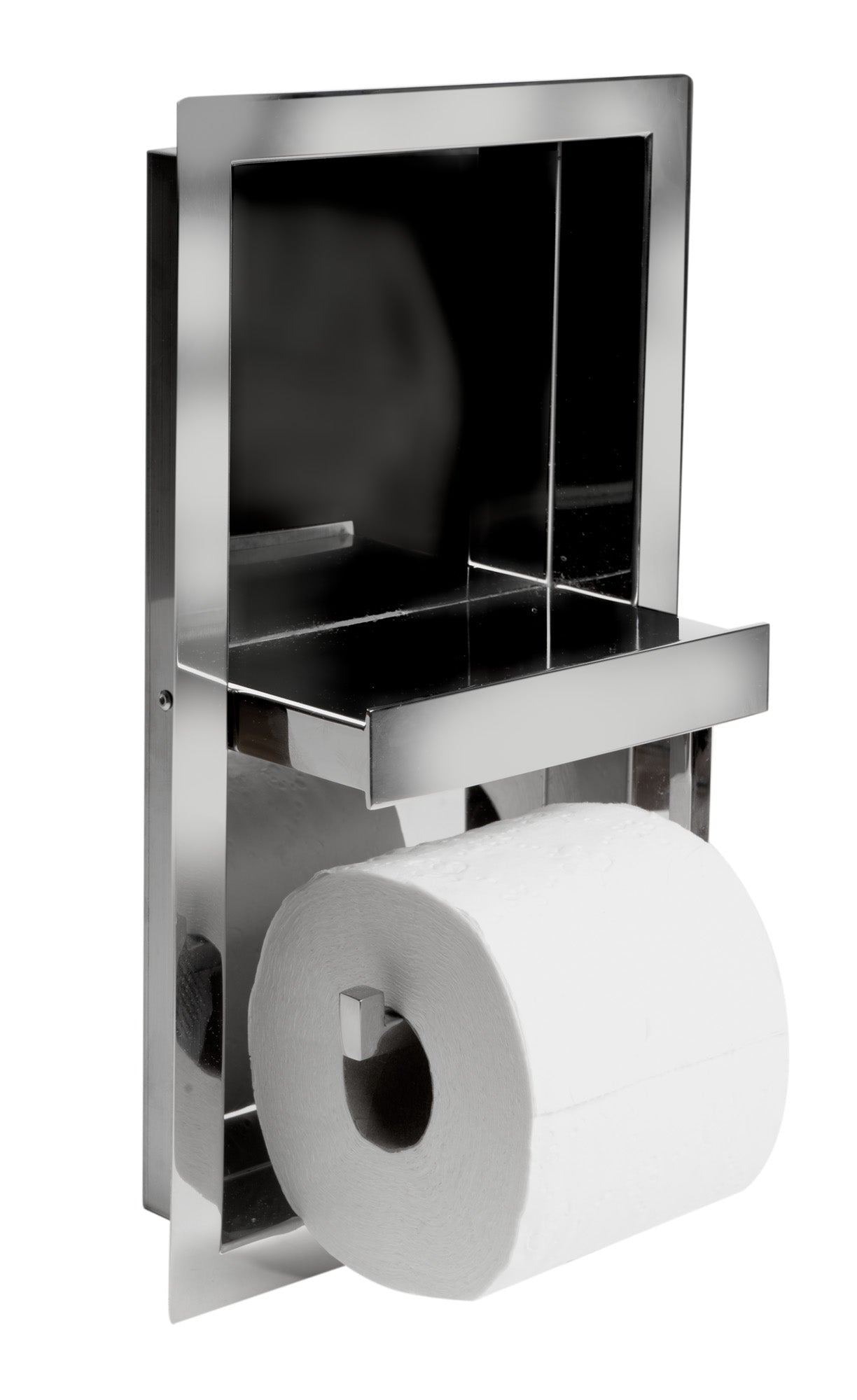 AlFI brand ABTPN88 Recessed Toilet Paper Holder Niche