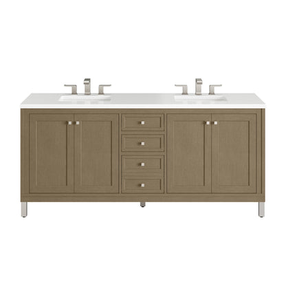 Chicago 72" Double Vanity