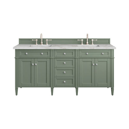 Brittany 72" Double Vanity Cabinet