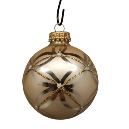 Krebs Value Glass Ornament 4 pack - Glistening Elegance