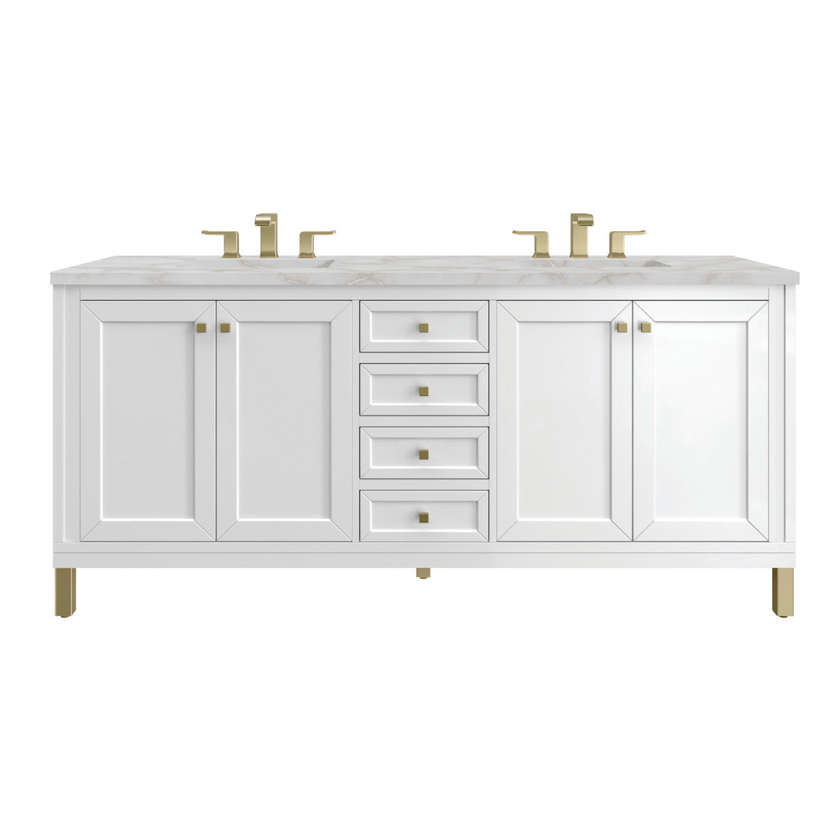 Chicago 72" Double Vanity Cabinet