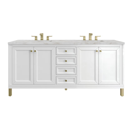 Chicago 72" Double Vanity Cabinet