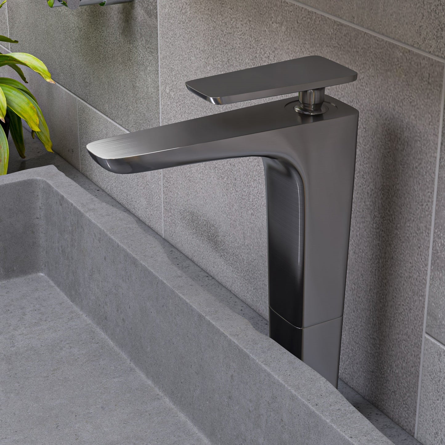 ALFI brand AB1778 Tall Single Hole Modern Bathroom Faucet