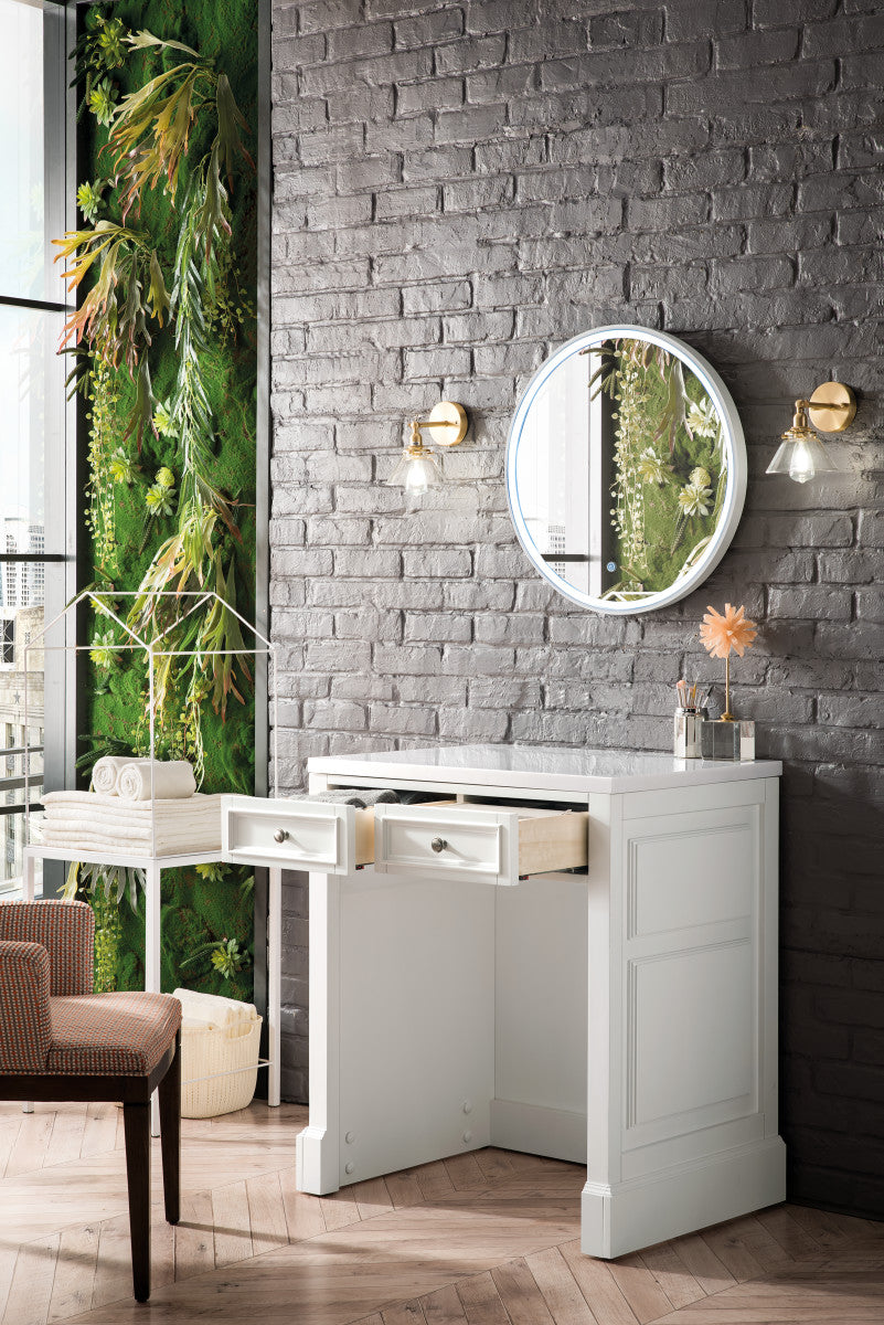 De Soto 30" Countertop Unit, Bright White