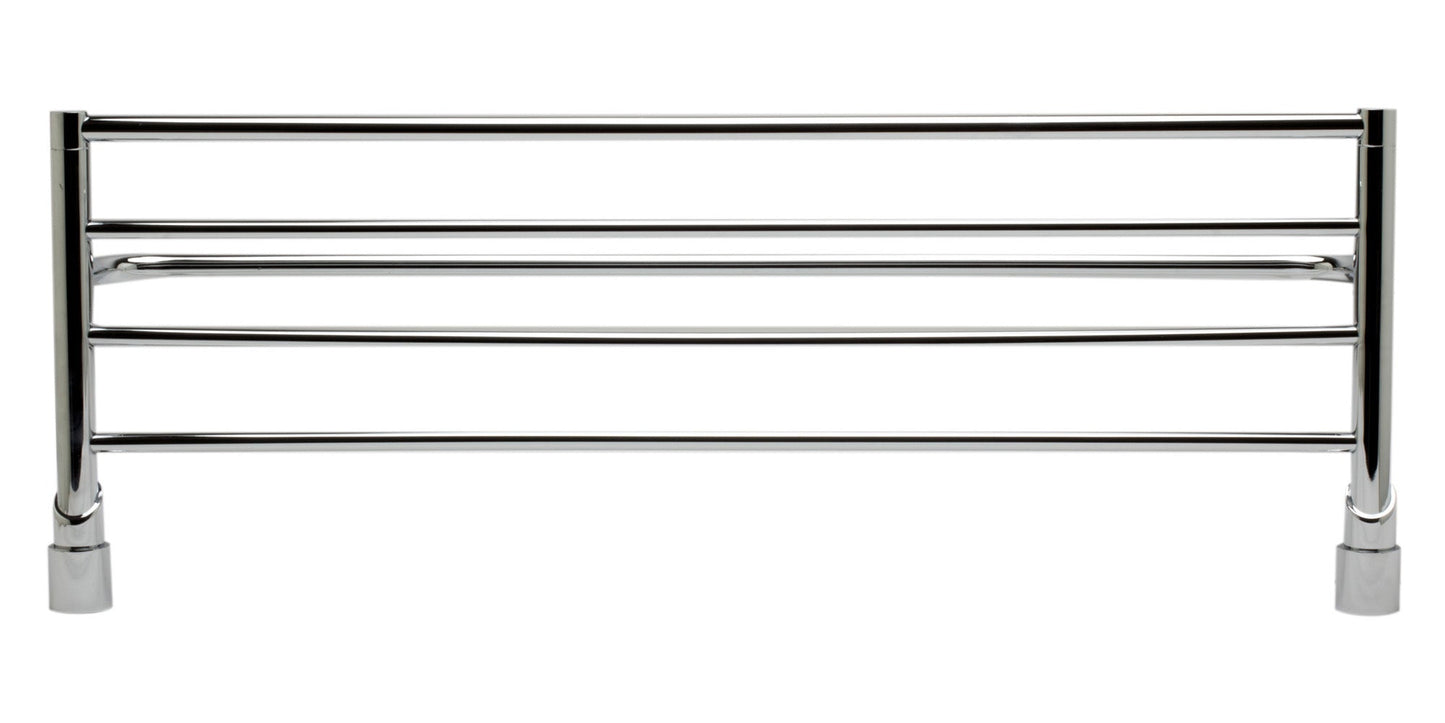 ALFI brand  AB9523 Polished Chrome 24 inch Towel Bar & Shelf  Bathroom Accessory