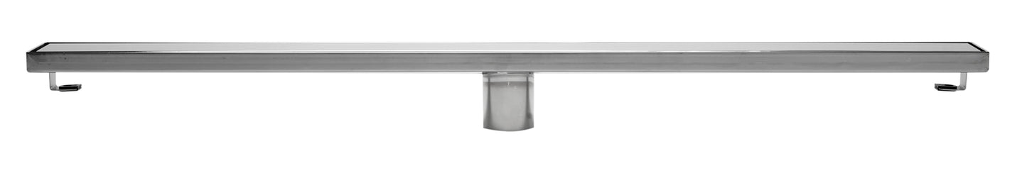 ALFI brand  ABLD36B-PSS 36" Modern Polished Stainless Steel Linear Shower Drain with Solid Cover