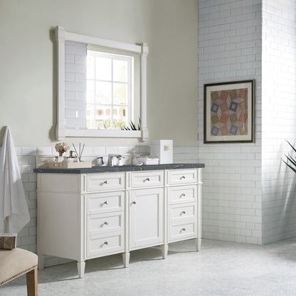 Brittany 60" Single Vanity in Bright White
