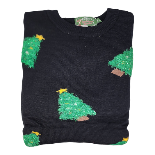 Festive Christmas Sweatershirt  - Tinsle Tree -