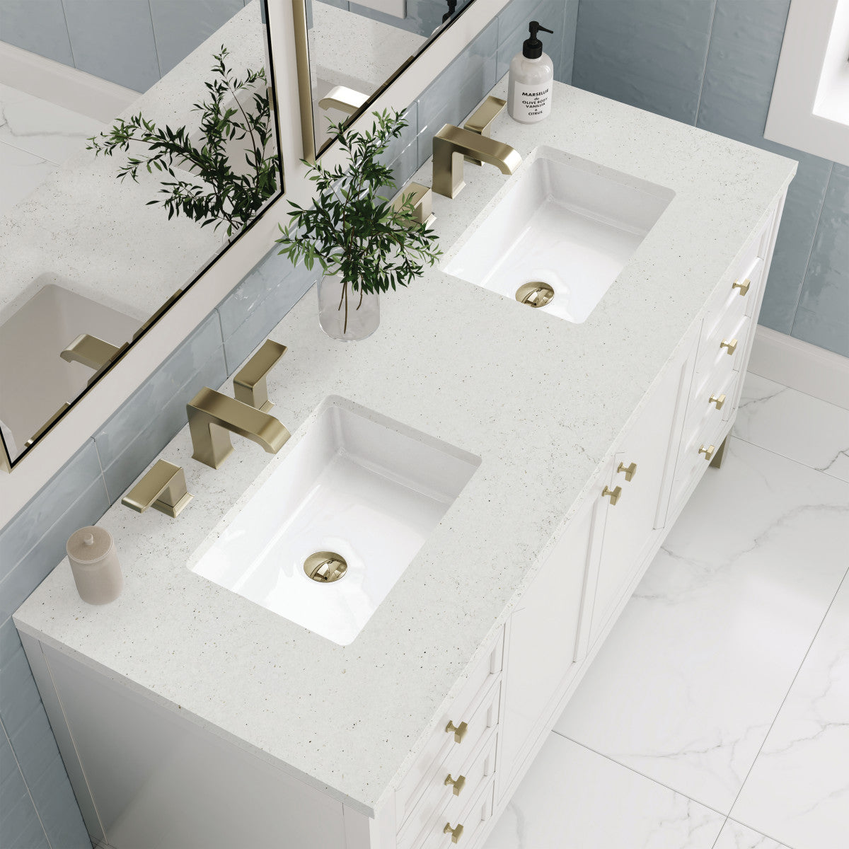 Chicago 60" Double Vanity
