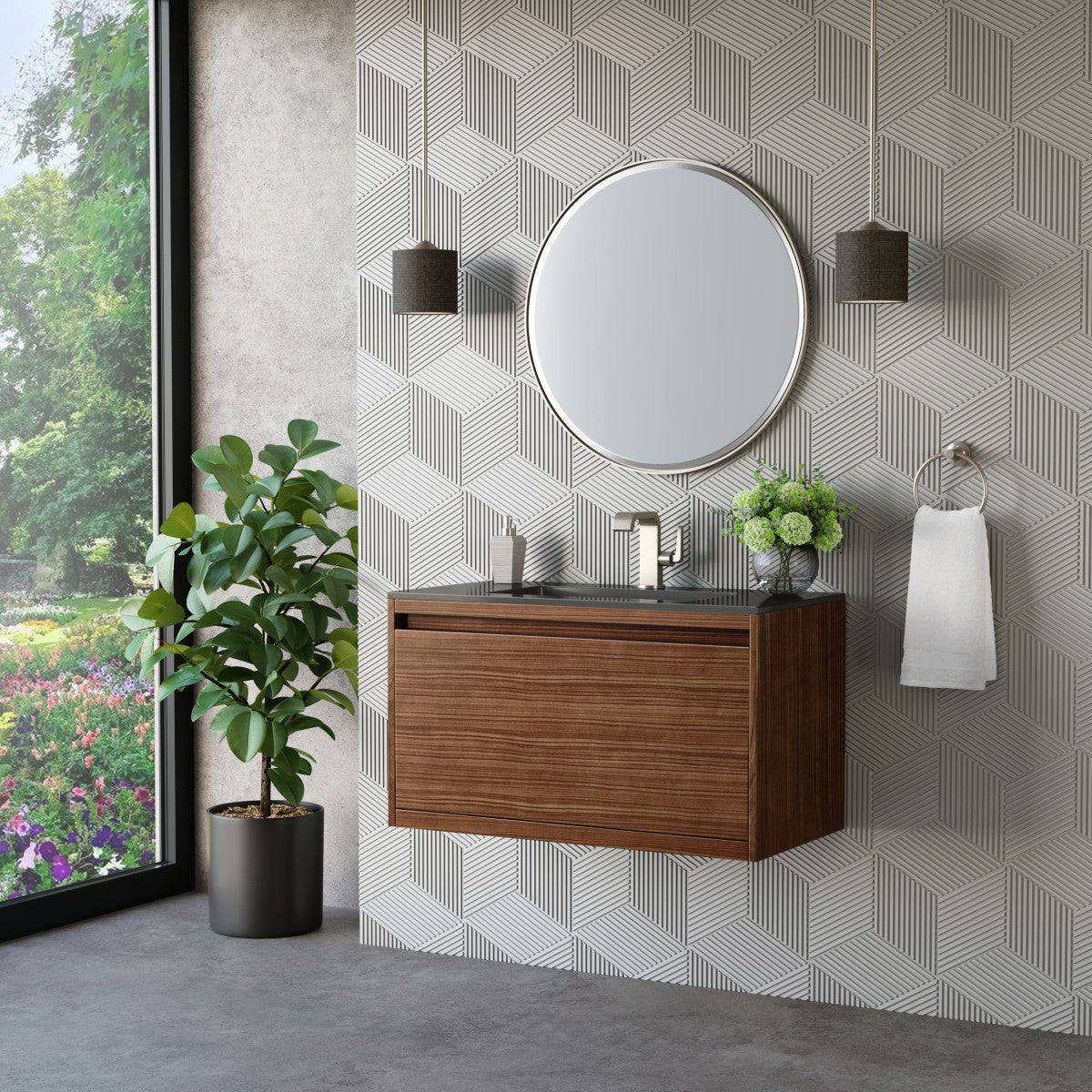 Mantova 35.4" Single Vanity Cabinet