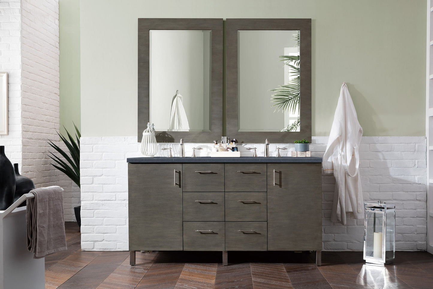 Metropolitan 60" Double Vanity Cabinet