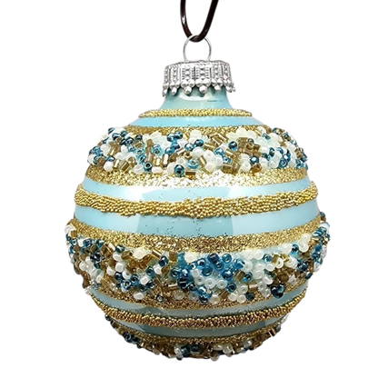 Krebs Value Glass Ball 4 pack - Gilded Jewel