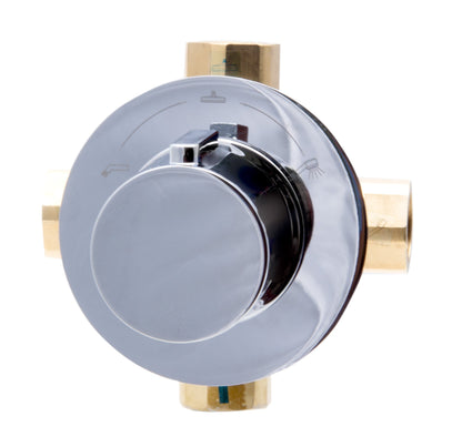 ALFI brand AB9101 Modern Round 3 Way Shower Diverter
