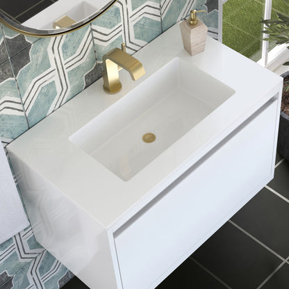Mantova 31.5" Single Vanity Cabinet