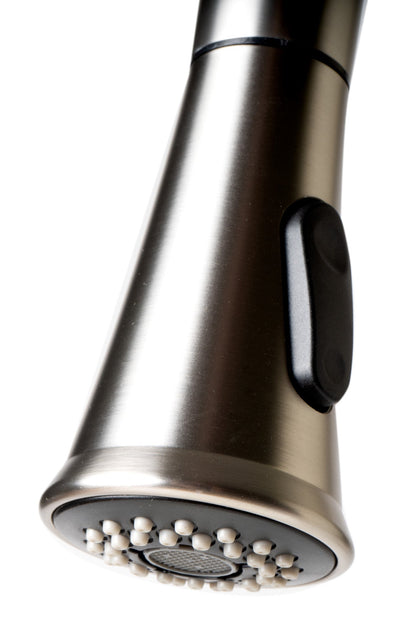 ALFI brand ABKF3889 Square Gooseneck Pull Down Kitchen Faucet