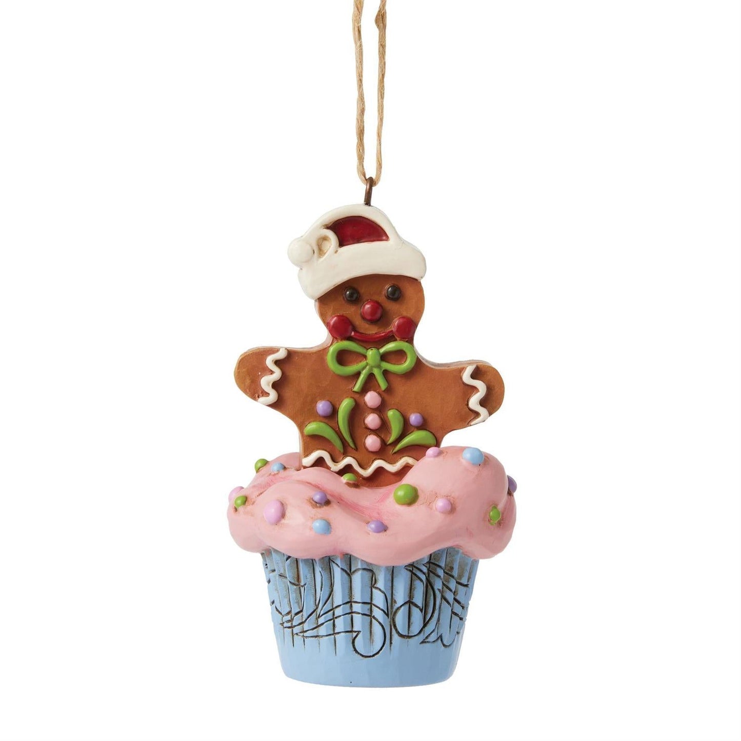 Gingerbread Cupcake Ornament