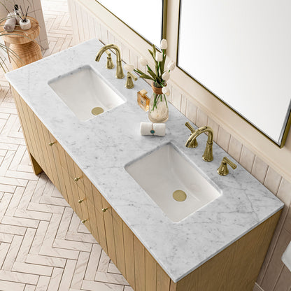 Hudson 60" Double Vanity Cabinet