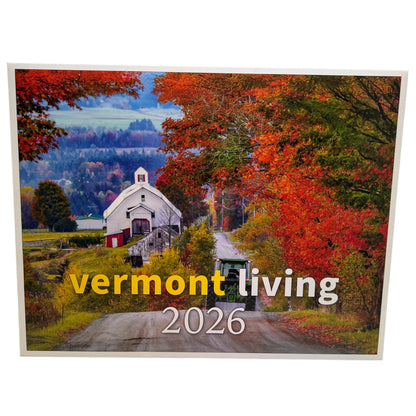2026 Vermont Living Wall Calendar
