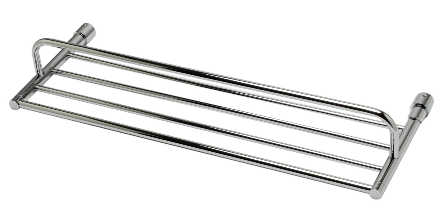ALFI brand  AB9523 Polished Chrome 24 inch Towel Bar & Shelf  Bathroom Accessory