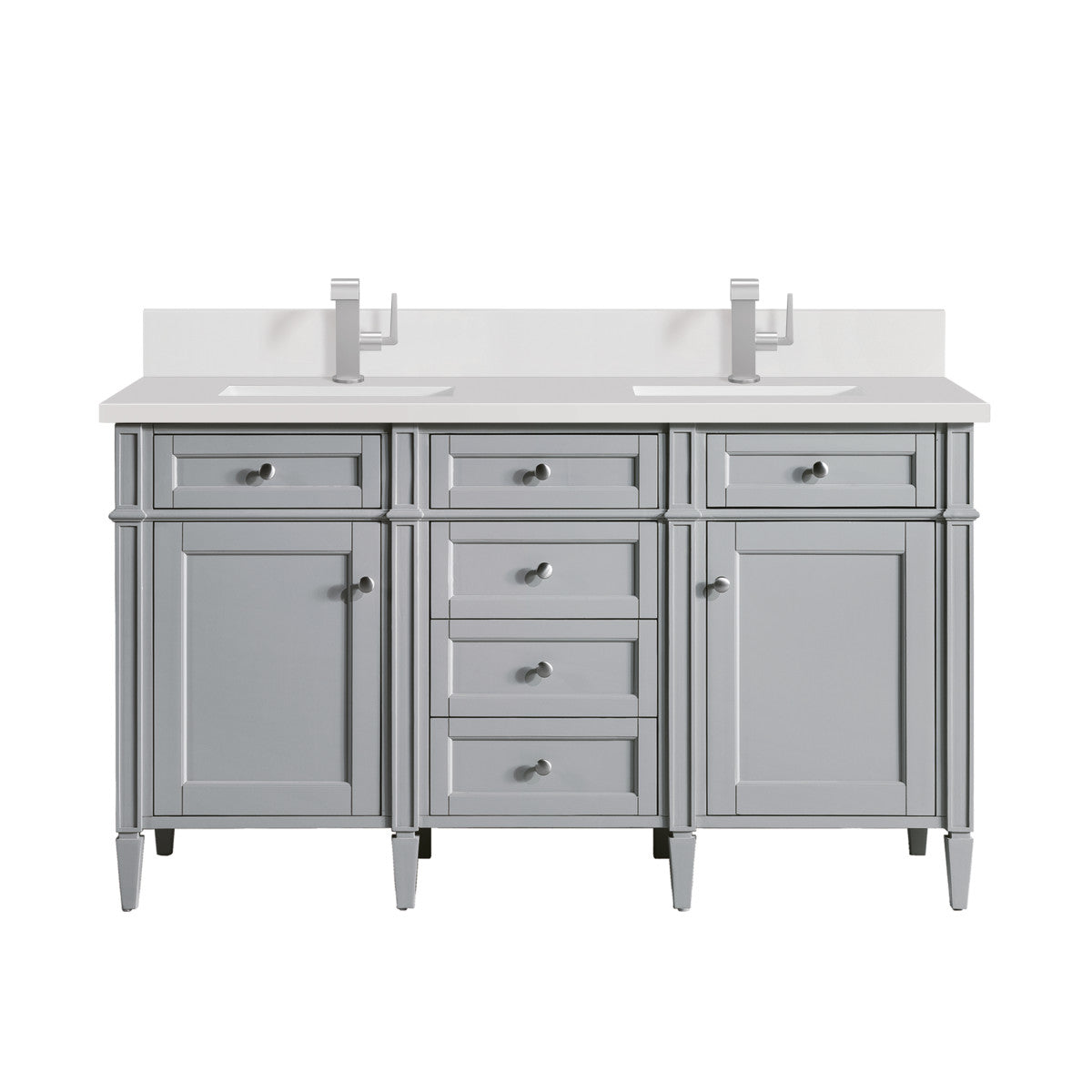Brittany 60" Double Vanity Cabinet