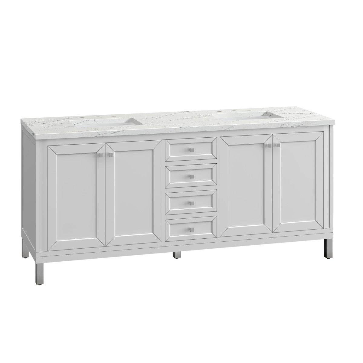 Chicago 72" Double Vanity Cabinet