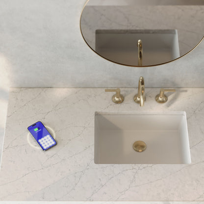 48" Single Top, 3 CM Silestone w/ Sink
