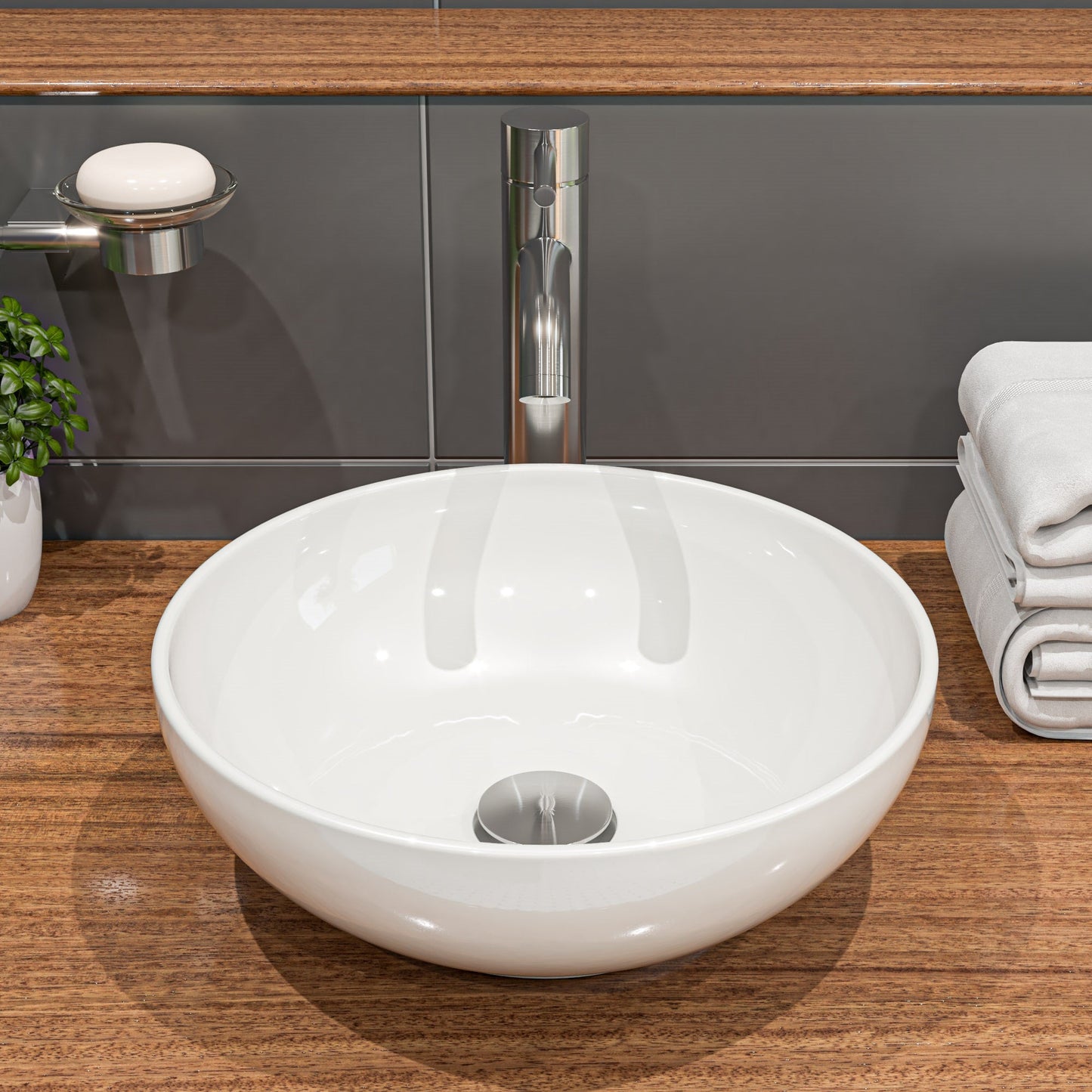 ALFI brand AB1023 Single Lever Bathroom Faucet