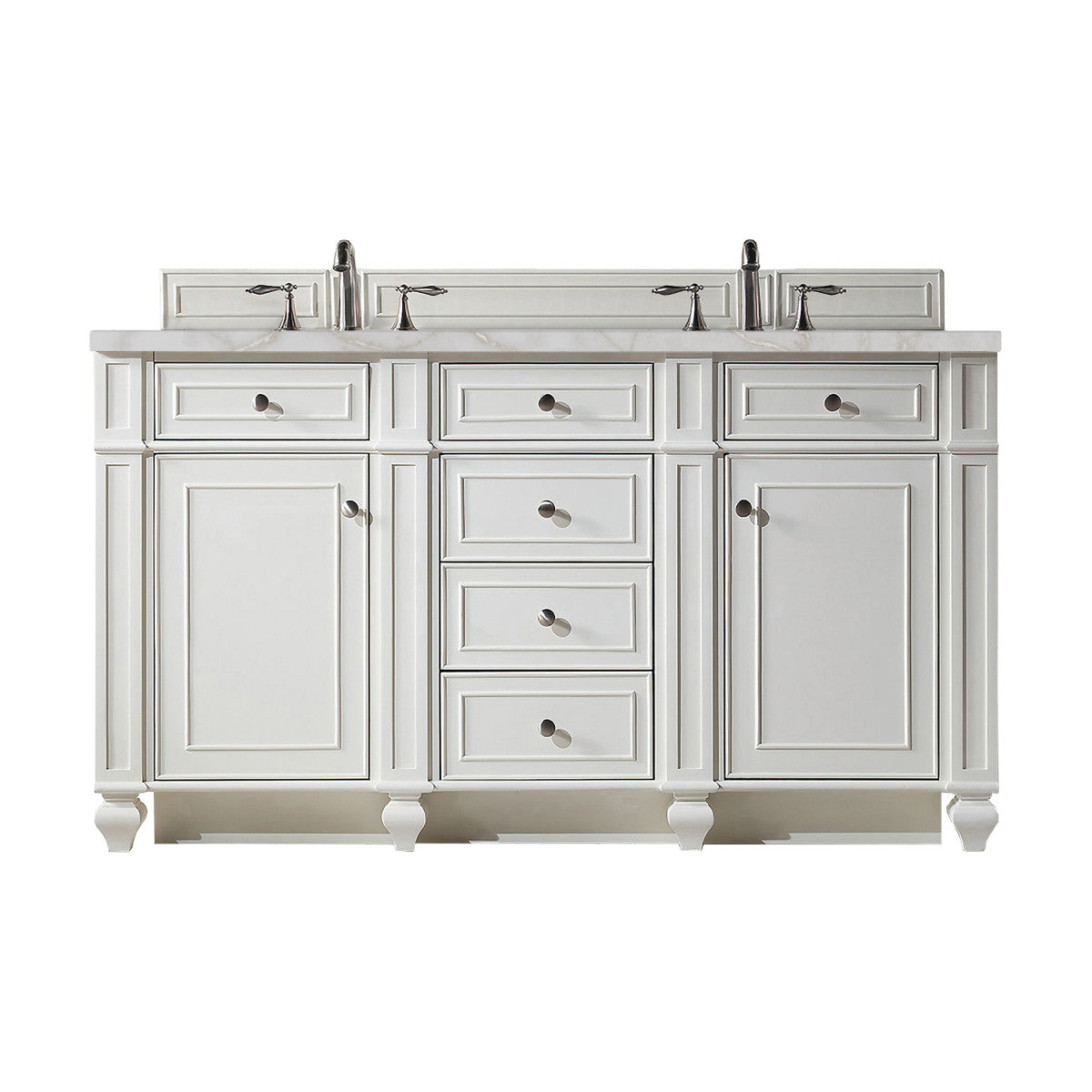 Bristol 60" Double Vanity Cabinet