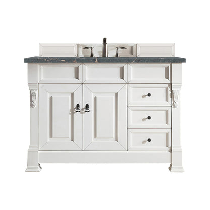 Brookfield 48" Single Vanity Cabinet, Bright White