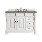 Brookfield 48" Single Vanity Cabinet, Bright White
