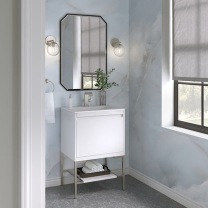 Mantova 23.6" Single Vanity Cabinet
