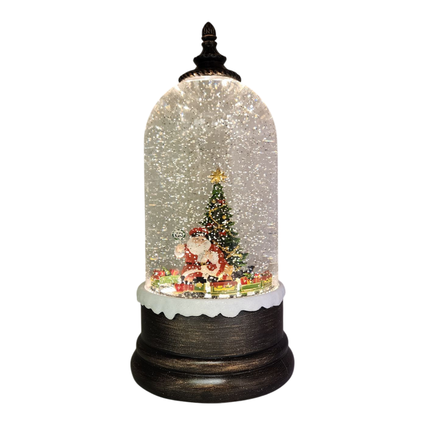 Santa's Magical Christmas Train Snow Globe