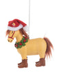 Holiday Horse Christmas Ornament