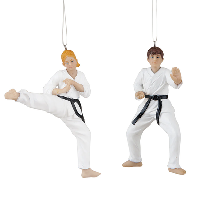 Karate Student Ornament -