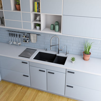 ALFI brand  AB2015 Brushed Gooseneck Single Hole Faucet