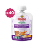 Holle Organic Yogurt Pouches - Blueberries, Apple & Banana