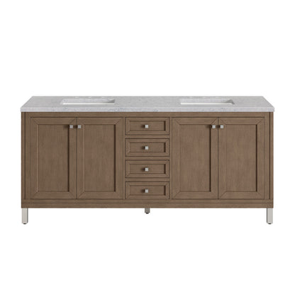Chicago 72" Double Vanity Cabinet