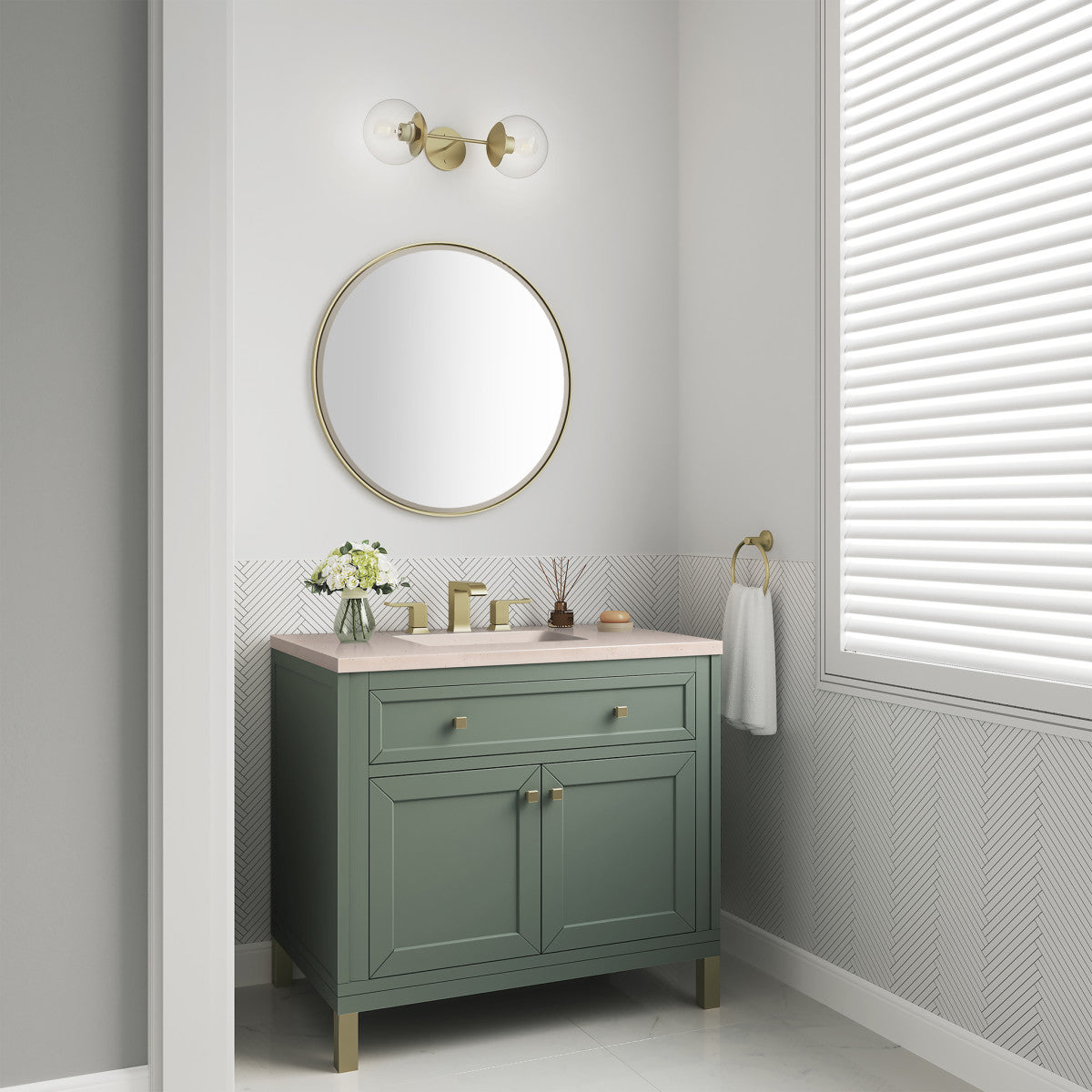 Chicago 36" Single Vanity Cabinet