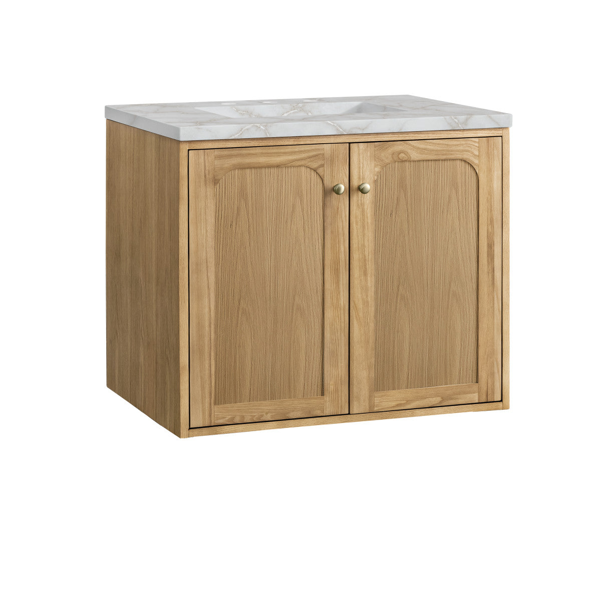 Laurent 30" Single Vanity Cabinet, Light Natural Oak