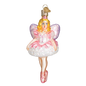 Sugar Plum Fairy Glass Ornament
