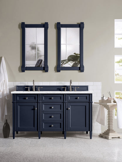 Brittany 60" Double Vanity Cabinet