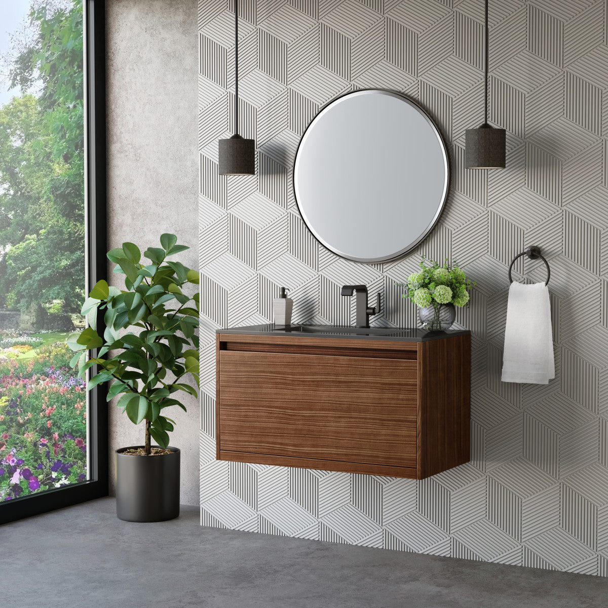 Mantova 35.4" Single Vanity Cabinet
