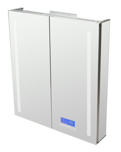 ALFI brand  ABMC2630BT 26" x 30" Double Door LED Light Bluetooth Medicine Cabinet