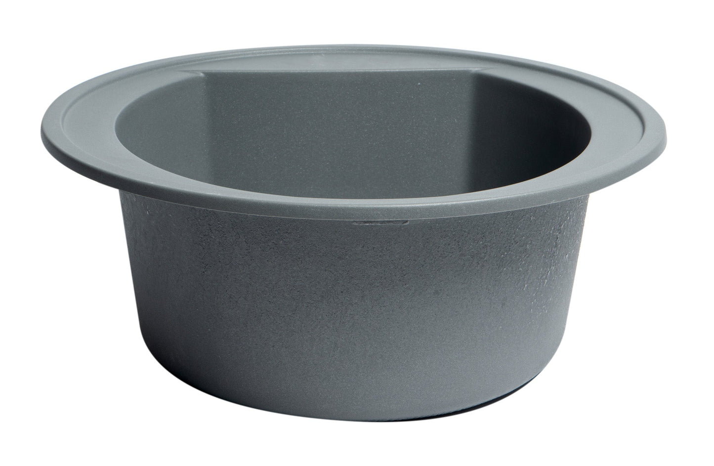 ALFI brand AB2020DI 20" Drop-In Round Granite Composite Kitchen Prep Sink