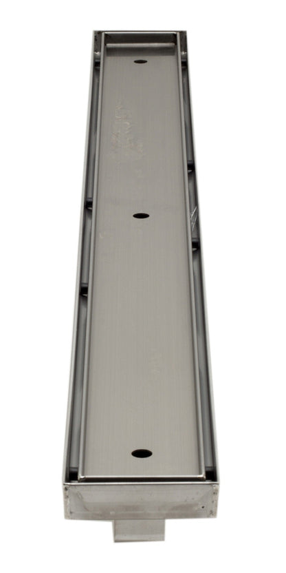 ALFI brand  ABLD32A 32" Modern Stainless Steel Linear Shower Drain  w/o Cover
