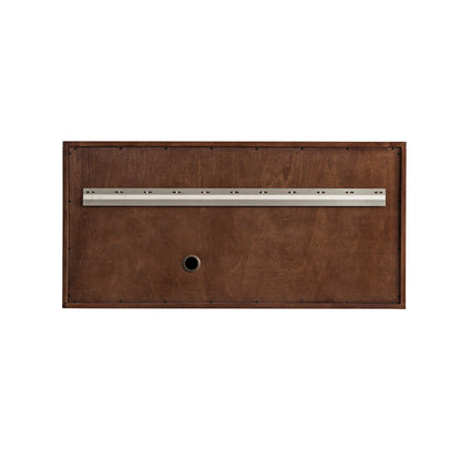 Amberly 48" Single Vanity Cabinet, Mid-Century Walnut