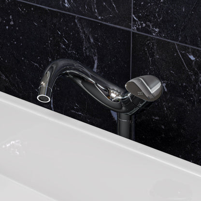 ALFI brand AB1570 Tall Wave Single Lever Bathroom Faucet