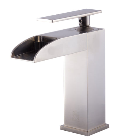 ALFI brand AB1598 ASingle Hole Waterfall Bathroom Faucet