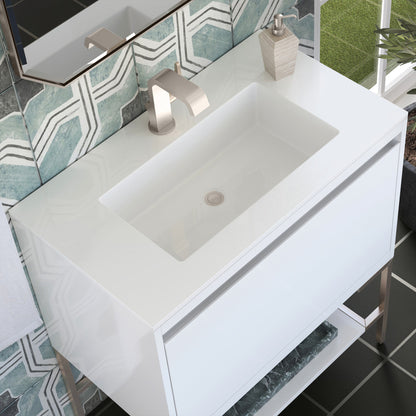 Mantova 31.5" Single Vanity Cabinet