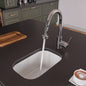 ALFI brand  AB1218 Small Rectangular Fireclay Undermount or Drop In Prep / Bar Sink